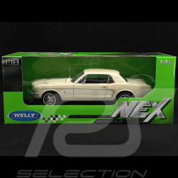 Ford Mustang 1964 Blanc 1/18 Welly 12519HWH