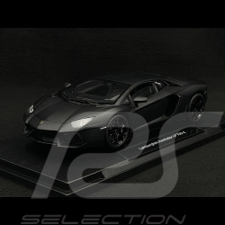 Lamborghini Aventador LP700-4 2011 Noir Mat 1/18 Welly 18041BK