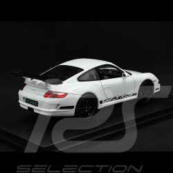 Porsche 911 GT3 RS 997 3.6 ph 1 blanche / noire 2007 1/18 Welly 18015WH