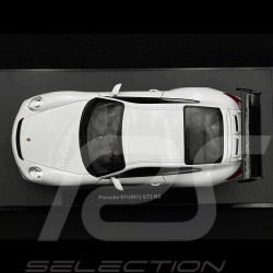 Porsche 911 GT3 RS 997 3.6 ph 1 blanche / noire 2007 1/18 Welly 18015WH