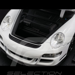 Porsche 911 GT3 RS 997 3.6 ph 1 blanche / noire 2007 1/18 Welly 18015WH