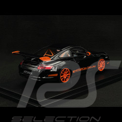 Porsche 911 type 997 GT3 RS black / orange 1/18 Welly 18015BK