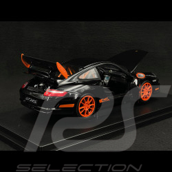 Porsche 911 type 997 GT3 RS black / orange 1/18 Welly 18015BK