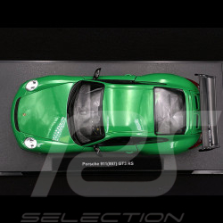 Porsche 911 GT3 RS 997 3.6 ph 1 green / black stripes 2007 1/18 Welly 18015GN