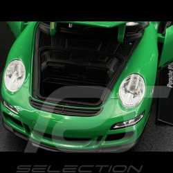 Porsche 911 GT3 RS 997 3.6 ph 1 grün / schwarzen streifen 2007 1/18 Welly 18015GN