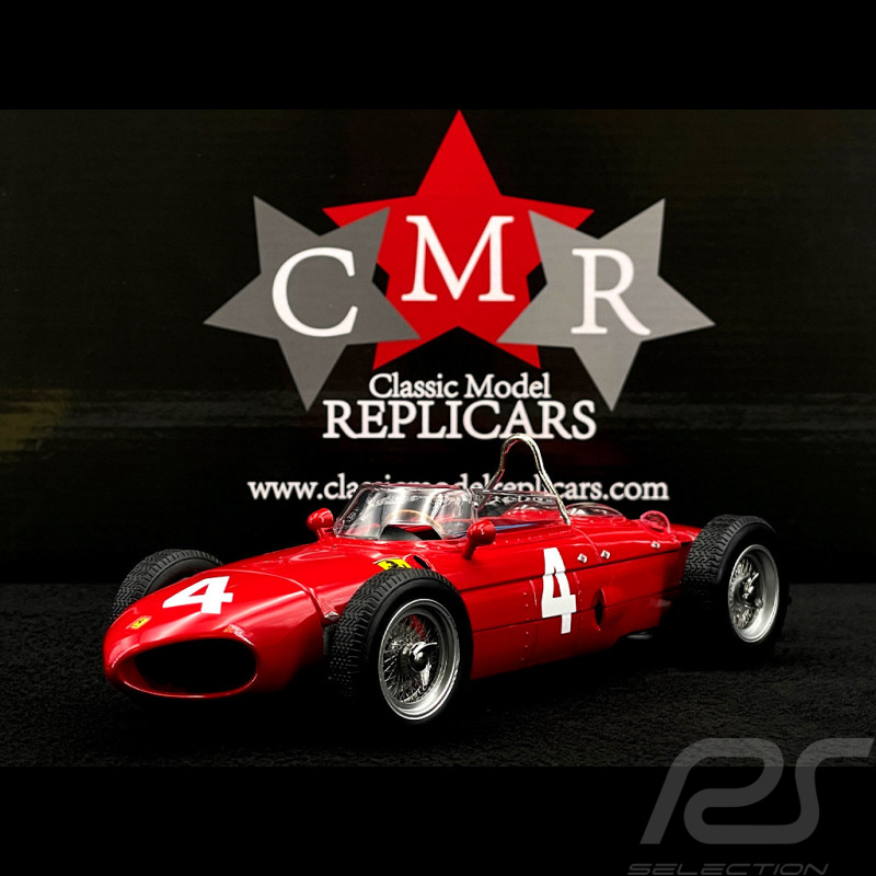 Wolfgang von Trips Ferrari 156 Sharknose n° 4 Vainqueur GP Grande Bretagne 1961 F1 1/18 CMR CMR168