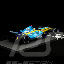 Fernando Alonso Renault R25 V10 n° 5 Vainqueur GP Saint Marin 2005 F1 1/18 Minichamps 117050405