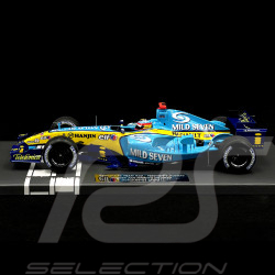 Fernando Alonso Renault R25 V10 n° 5 Sieger GP San Marino 2005 F1 1/18 Minichamps 117050405