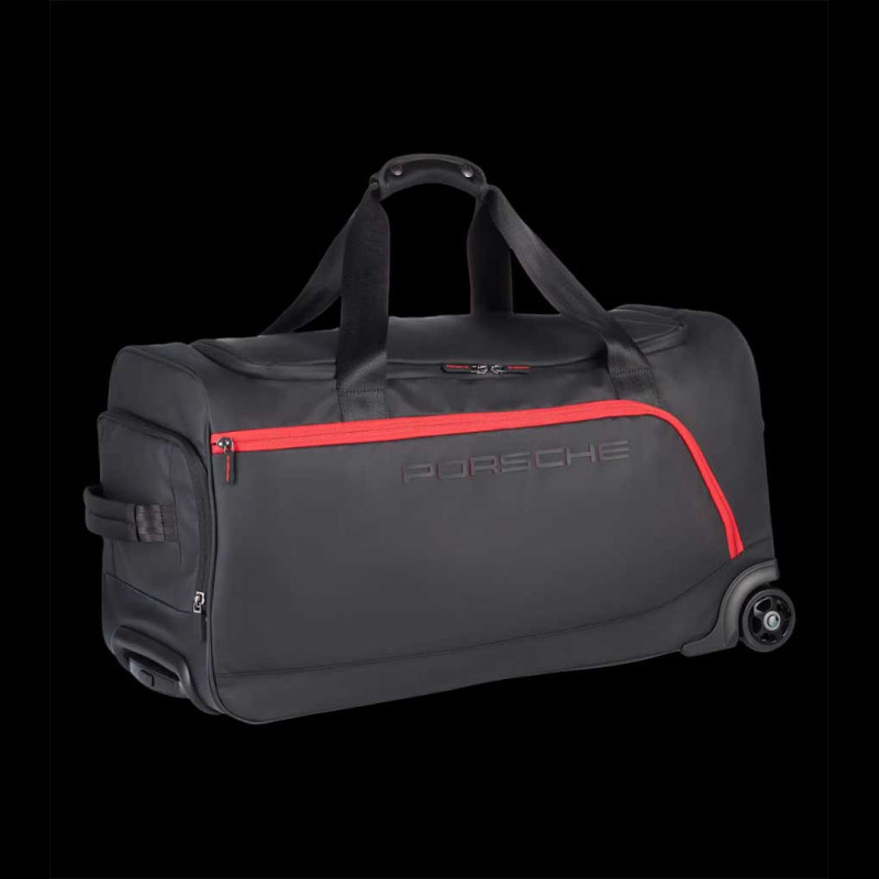 Pilotenkoffer Mit Rädern - Business Trolley 45x35x18 Cm Schwarz