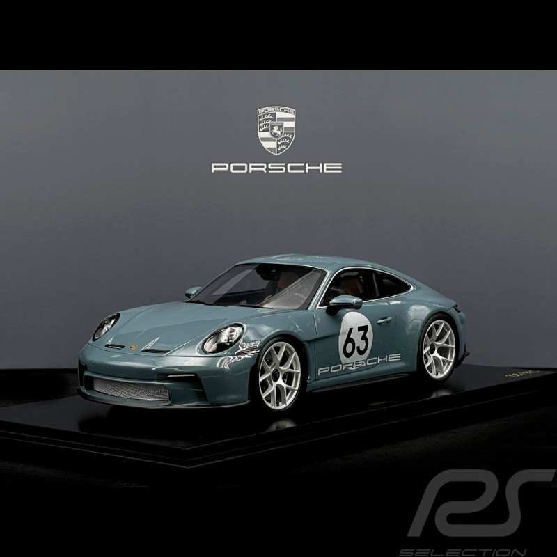 Porsche 911 S/T Type 992 2023 Bleu Rivage Métallique 1/18 Spark WAP0213150R0ST - RARE - Seulement 911 exemplaires