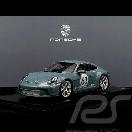 Porsche 911 S/T Type 992 2023 Bleu Rivage Métallique 1/18 Spark WAP0213150R0ST - RARE - Seulement 911 exemplaires