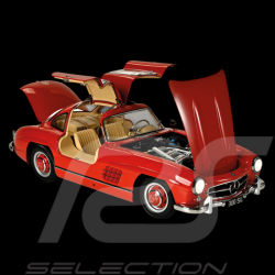 Kit Mercedes 300 SL Type W198 Butterfly Doors 1955 Red 1/8 Ixo Models