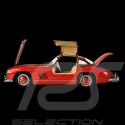 Kit Mercedes 300 SL Type W198 Butterfly Doors 1955 Red 1/8 Ixo Models