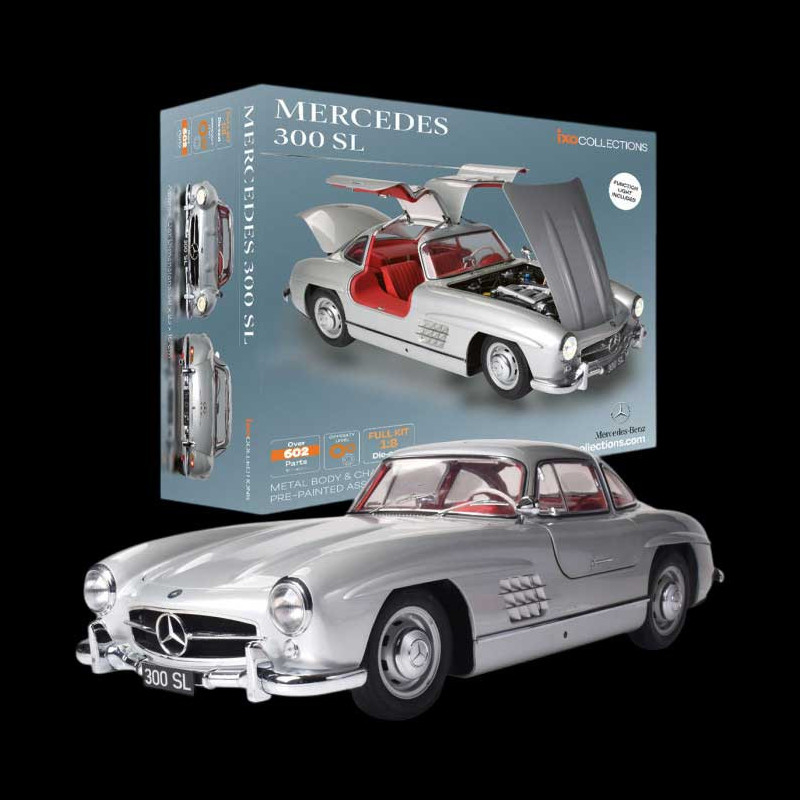 Kit Mercedes 300 SL Type W198 Butterfly Doors 1955 Silver Grey