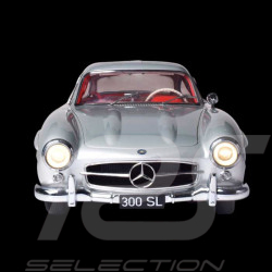 Kit Mercedes 300 SL Type W198 Butterfly Doors 1955 Silver Grey 1/8 Ixo Models 520010112