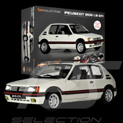 Kit Peugeot 205 GTI 1.9 1985 Blanc 1/8 à monter Ixo Models