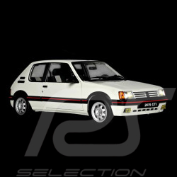 Kit Peugeot 205 GTI 1.9 1985 Blanc 1/8 à monter Ixo Models