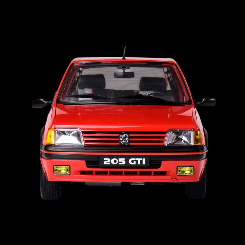 OPO 10 Peugeot 205 GTI 1.9 Miniaturauto 1:24 | Sammler Modellauto In Plexiglas Box