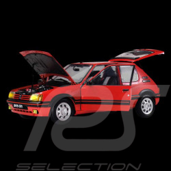 Kit Peugeot 205 GTI 1.9 1985 Red 1/8 Ixo Models