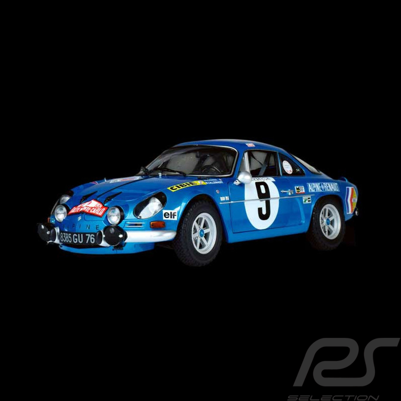 Kit Alpine A110 1600S Gewinner der Konstrukteurswertung  Rallye 1971 1/8 Bausatz Ixo Models