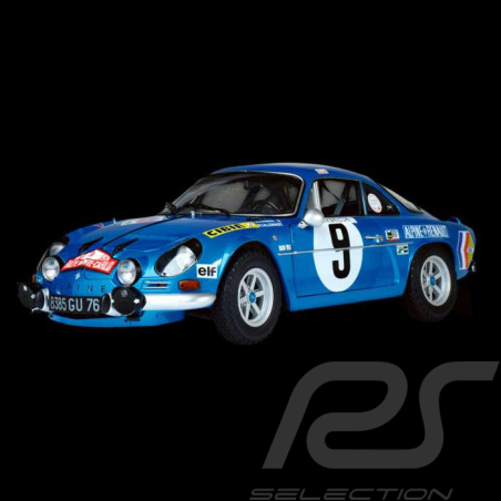 Kit Alpine A110 1600S Gewinner der Konstrukteurswertung  Rallye 1971 1/8 Bausatz Ixo Models