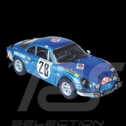 Kit Alpine A110 1600S Gewinner der Konstrukteurswertung  Rallye 1971 1/8 Bausatz Ixo Models