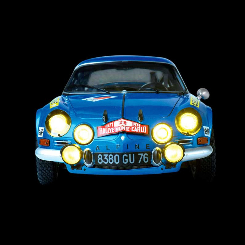 Ixo Alpine A110 1600S 1971 Rallye Monte-Carlo - Échelle 1/8 - Boîte N°20