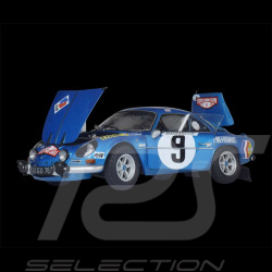 Kit Alpine A110 1600S Gewinner der Konstrukteurswertung  Rallye 1971 1/8 Bausatz Ixo Models