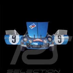 Kit Alpine A110 1600S Gewinner der Konstrukteurswertung  Rallye 1971 1/8 Bausatz Ixo Models