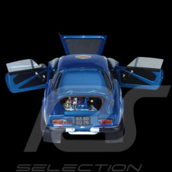 Kit Alpine A110 1600S Gewinner der Konstrukteurswertung  Rallye 1971 1/8 Bausatz Ixo Models