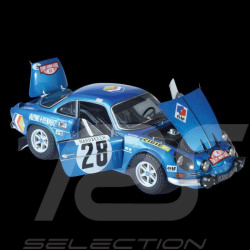 Kit Alpine A110 1600S Gewinner der Konstrukteurswertung  Rallye 1971 1/8 Bausatz Ixo Models