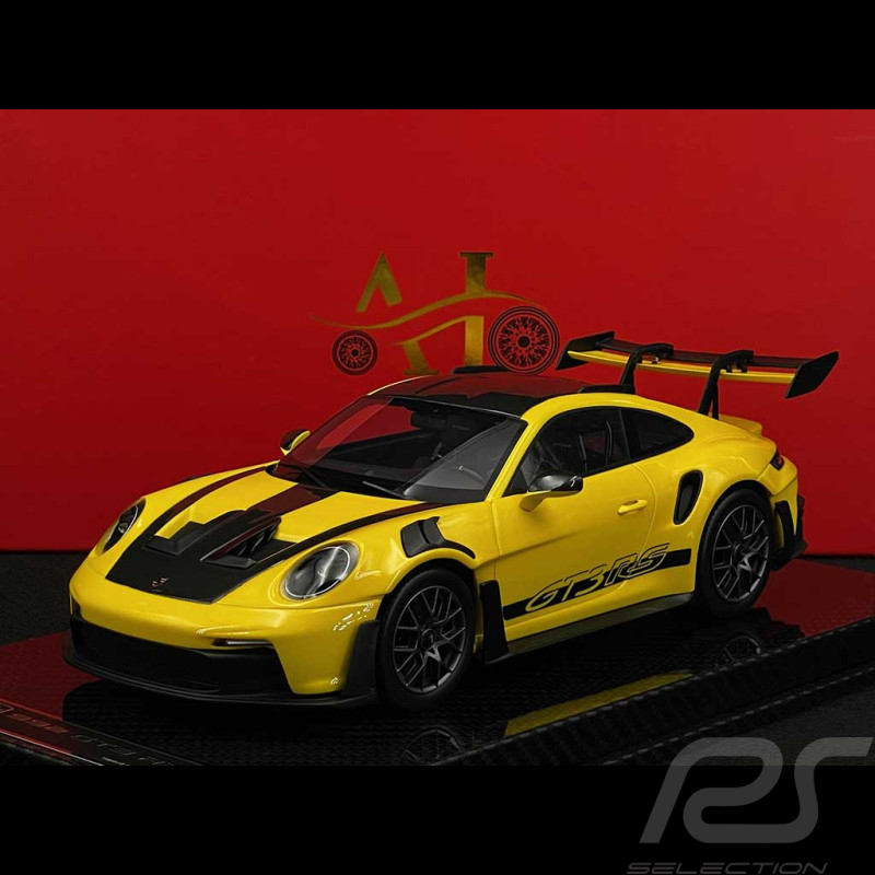 Porsche 911 GT3 RS Type 992 2022 Weissach Package Jaune Vitesse 1/18 Radscale RMY