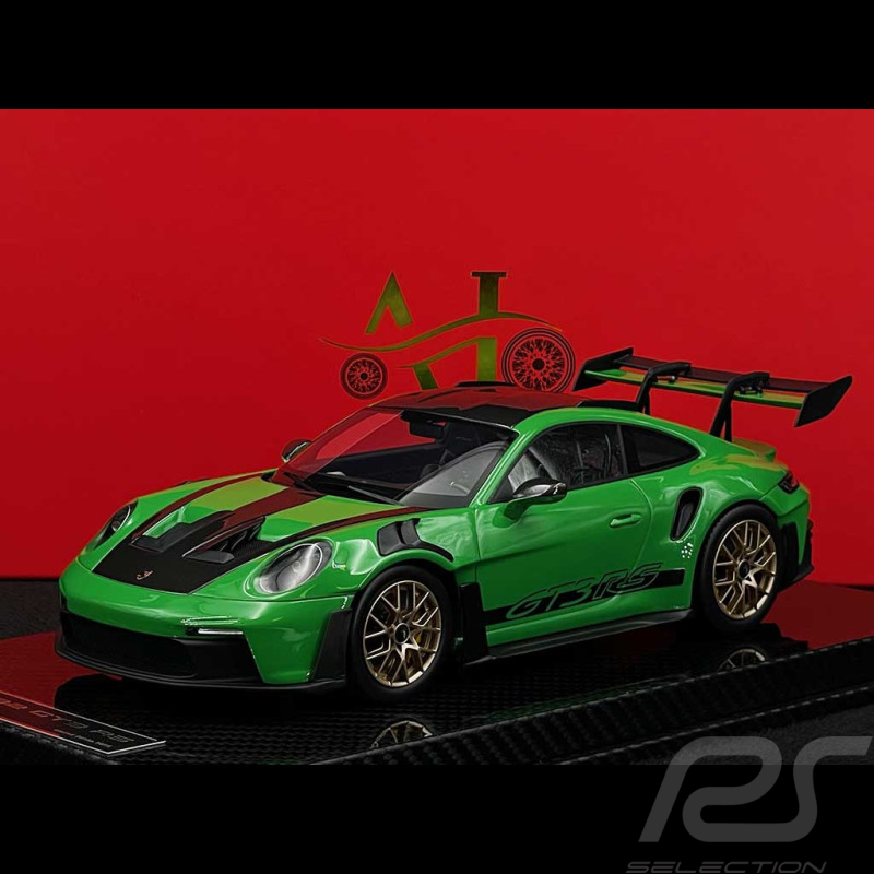Porsche 911 GT3 RS Type 992 2022 Weissach Package Python Green 1/18 Radscale RMG