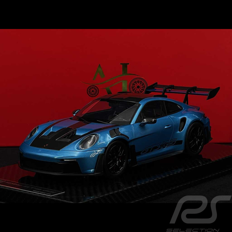 Porsche 911 GT3 RS Type 992 2022 Weissach Package Metallic Blue 1/18 Radscale RMBM