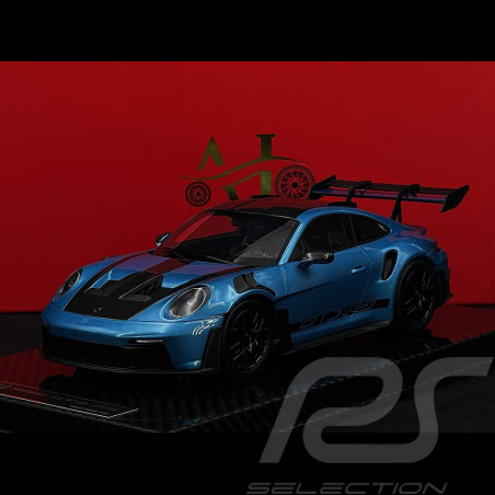 Porsche 911 GT3 RS Typ 992 2022 Weissach Package Metallic Blau 1/18 Radscale RMBM