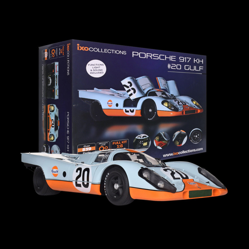 Kit Porsche 917K n° 20 Gulf 24h Le Mans 1970 with Headlights and