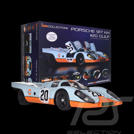 Kit Porsche 917K n° 20 Gulf 24h Le Mans 1970 1/8 à monter Ixo Models 520010113