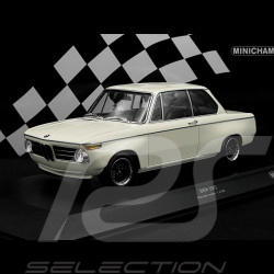 BMW 2002 1970 Blanc 1/18 Minichamps 155702600