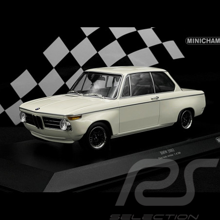 BMW 2002 1970 Blanc 1/18 Minichamps 155702600