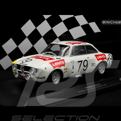 Alfa Romeo 1300 GTA n° 79 24h Spa 1971 1/18 Minichamps 155711279