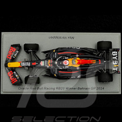 Max Verstappen Red Bull Racing RB20 n° 1 Vainqueur GP Bahrein 2024 1/43 Spark S9519