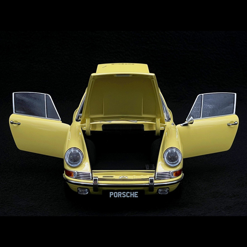 Porsche 911 Coupe Type 901 1964 Jaune Champagne 1/18 Kyosho KS08969Y