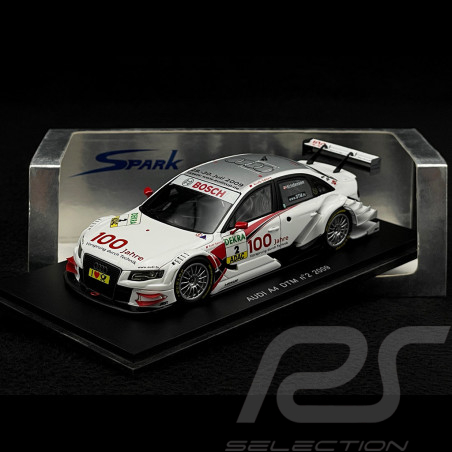 Tom Kristensen Audi A4 DTM 100 Jahre n° 2 DTM 2009 1/43 Spark S2506