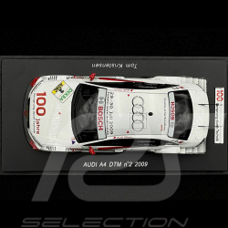 Tom Kristensen Audi A4 DTM 100 Jahre n° 2 DTM 2009 1/43 Spark S2506