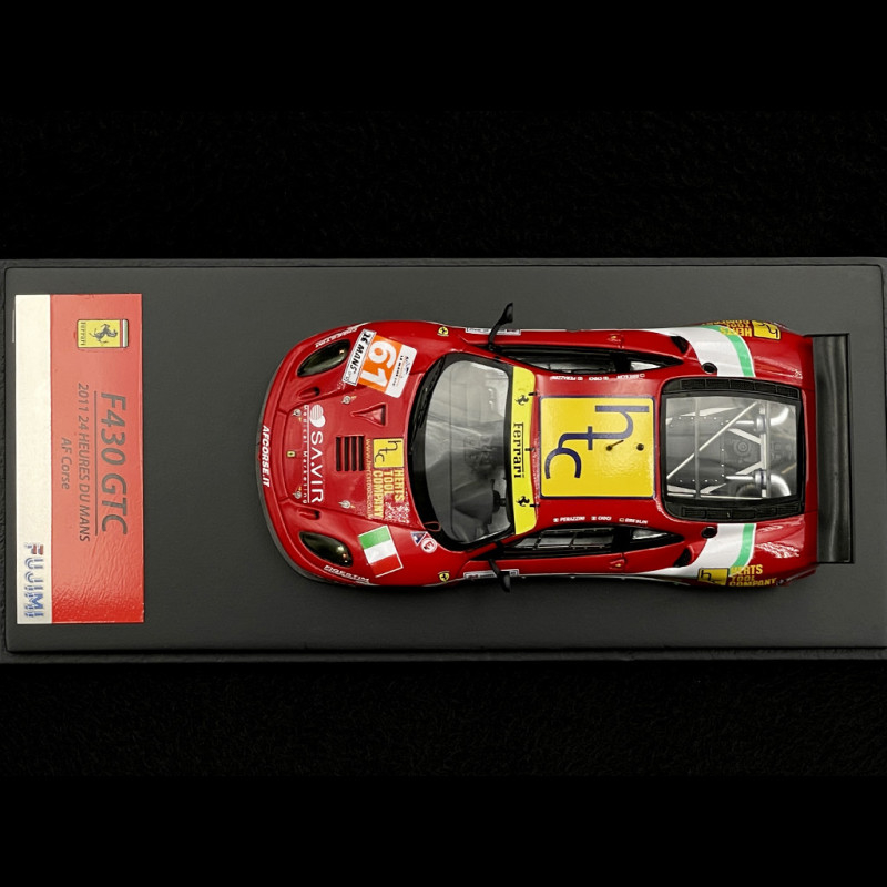 1/43 TSM Fujimi Ferrari F430 GTC 2011 Le Mans AF Corse #61