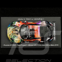 Porsche 911 RSR type 991 vainqueur 24h du Mans 2019 n° 56 Team Project One 1/43 Spark S7942