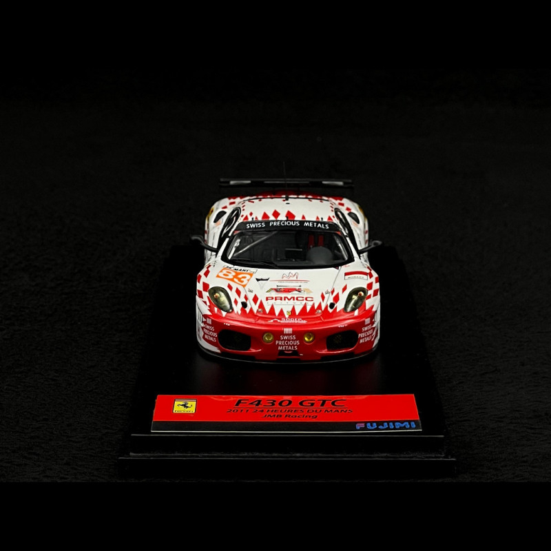 Miniature Ferrari 430 GTC Le Mans 2011 – TSM Truescale Fujimi 1/43 – Neuve