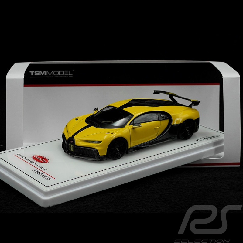 Bugatti Chiron Pur Sport 2021 Jaune 1/43 True Scale TSM430595D