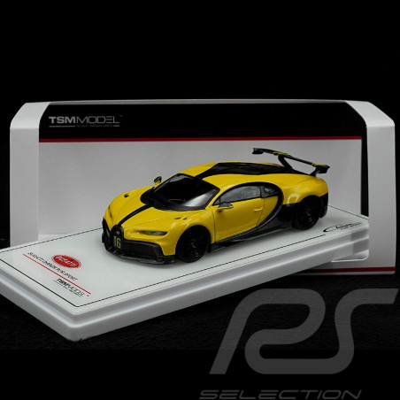 Bugatti Chiron Pur Sport 2021 Gelb 1/43 True Scale TSM430595D