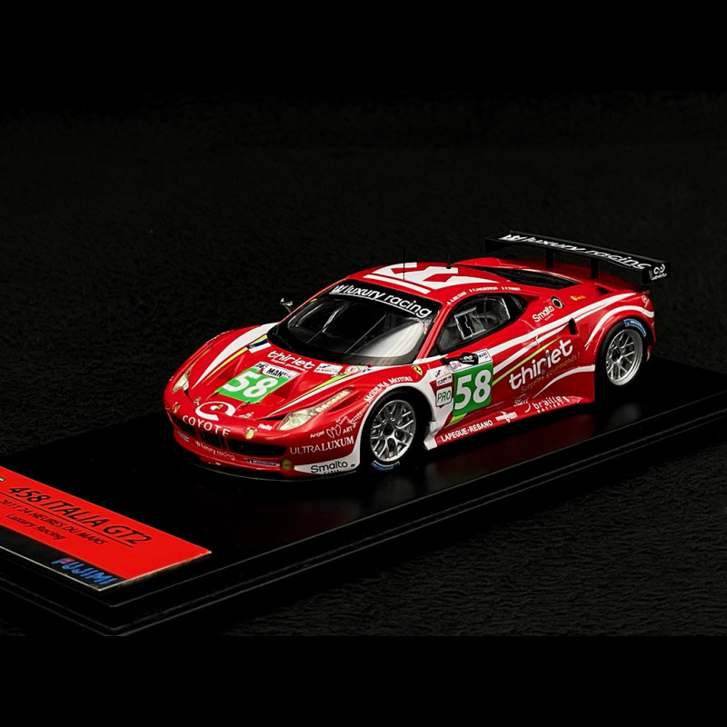 Ferrari 458 Italia GT2 Luxury Racing #58 24 Heures Du Mans 2011 - 1:43